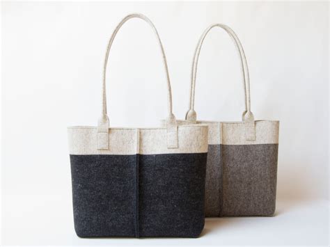 Charcoal knit spell totes